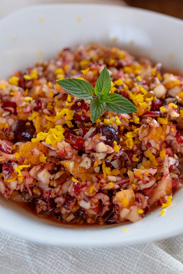 Fresh Cranberry Apple Orange Salad Fresh Dish Post from Price Chopper